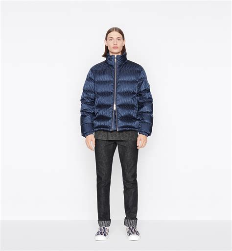 dior oblique down puffer jacket|dior oblique down jacket.